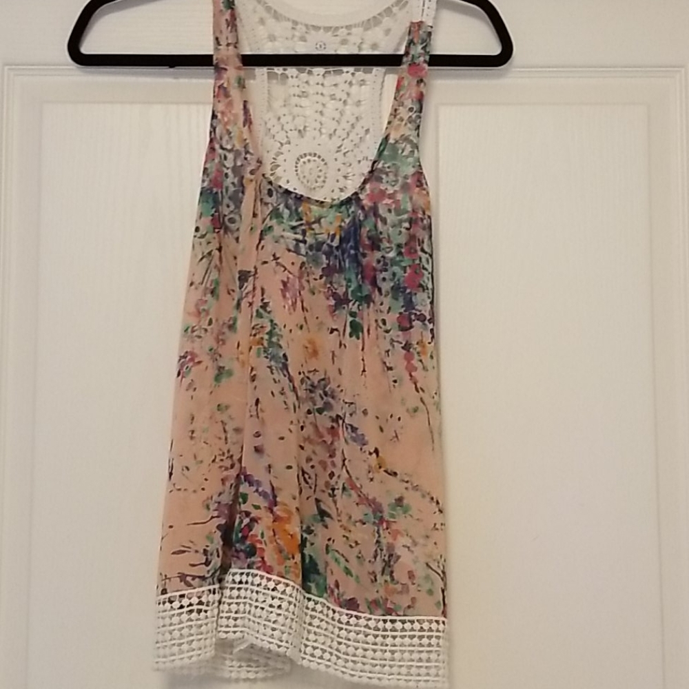 Floral Sheer Tank